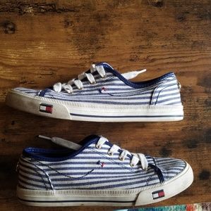 Striped Tommy Hilfiger Sneakers